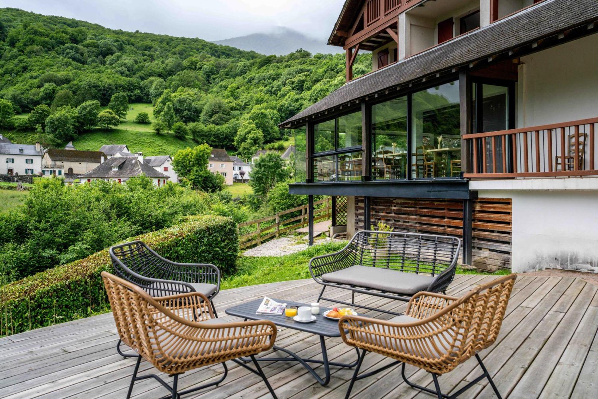 Logis Hotel Etchemaite Larrau Exteriér fotografie